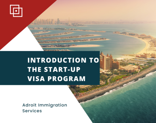Introduction to the Start-Up Visa Program